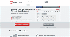 Desktop Screenshot of ispconfig.org