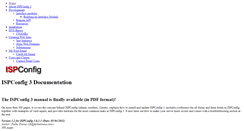Desktop Screenshot of docs.ispconfig.org